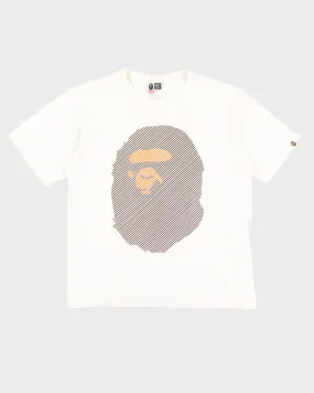 00s Bape Aape By A Bathing Ape White T-Shirt - M