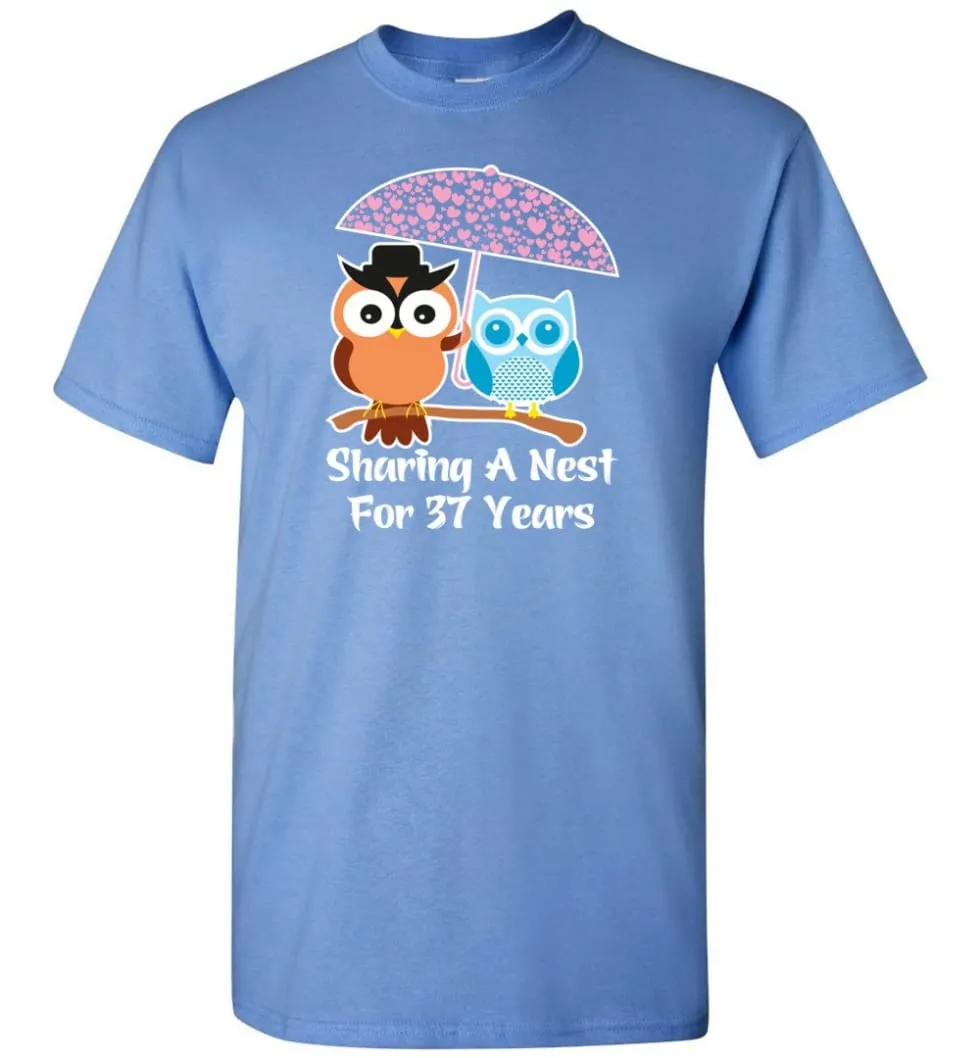 37 Years Wedding Anniversary Gifts Valentine's Day T-shirt