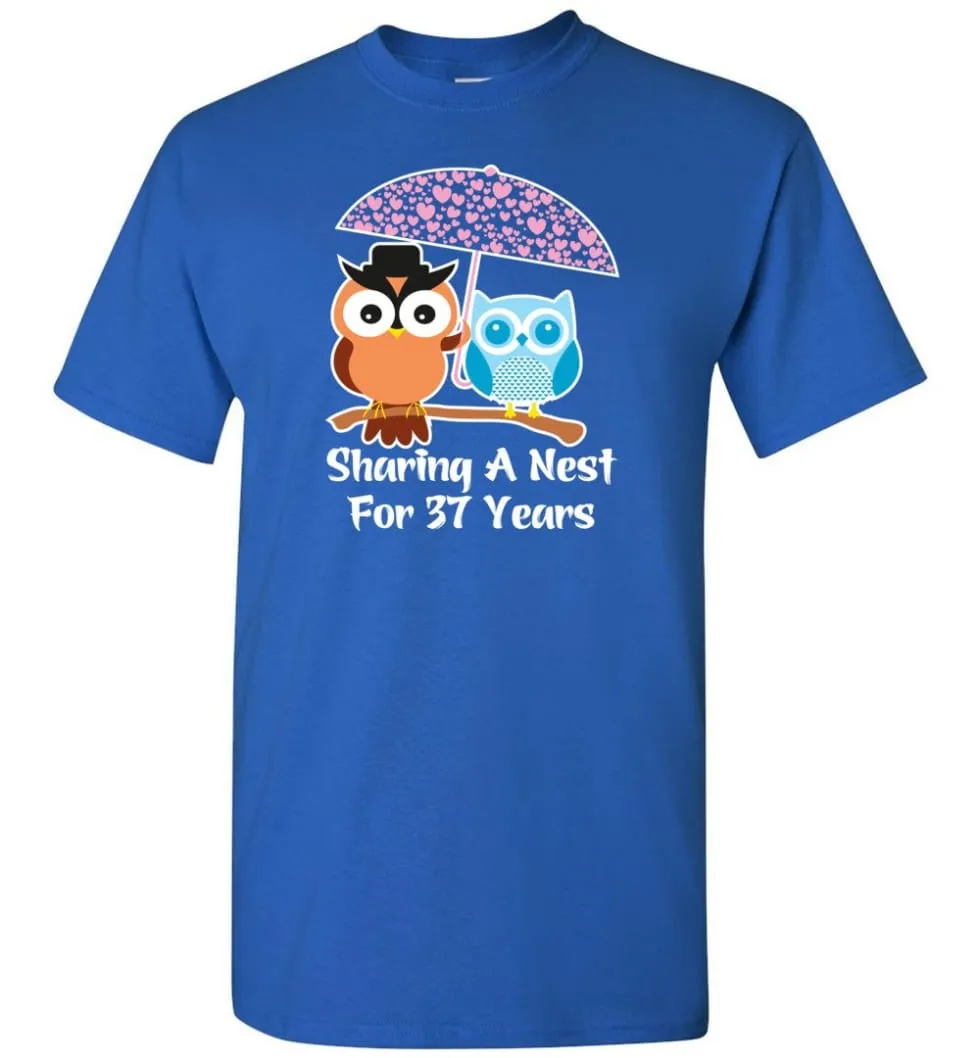 37 Years Wedding Anniversary Gifts Valentine's Day T-shirt