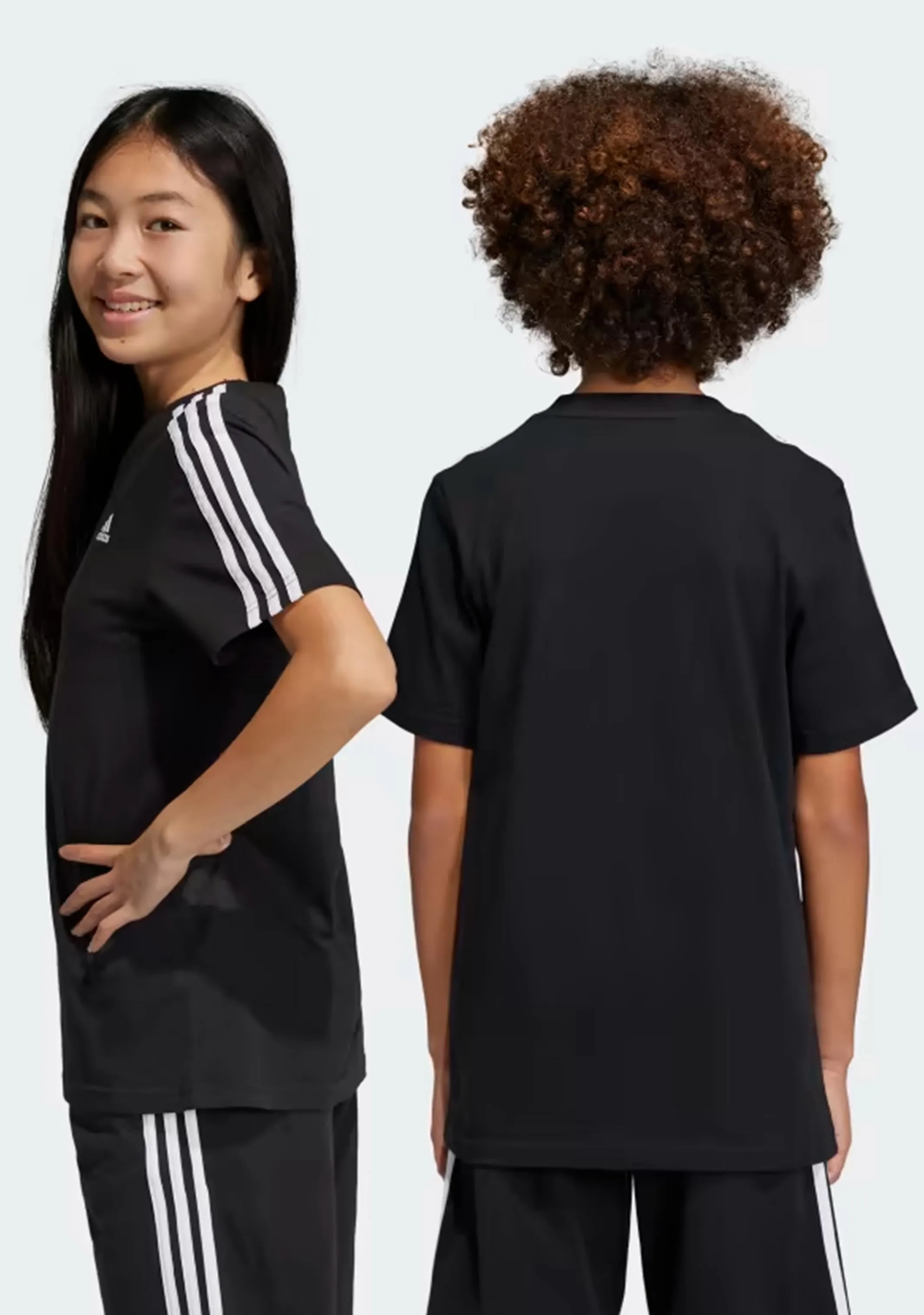 Adidas Kids  Essentials 3-Stripes Cotton Tee <br> HR6330