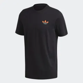 Adidas Originals Men's Size Medium Change Trefoil Tee - Black