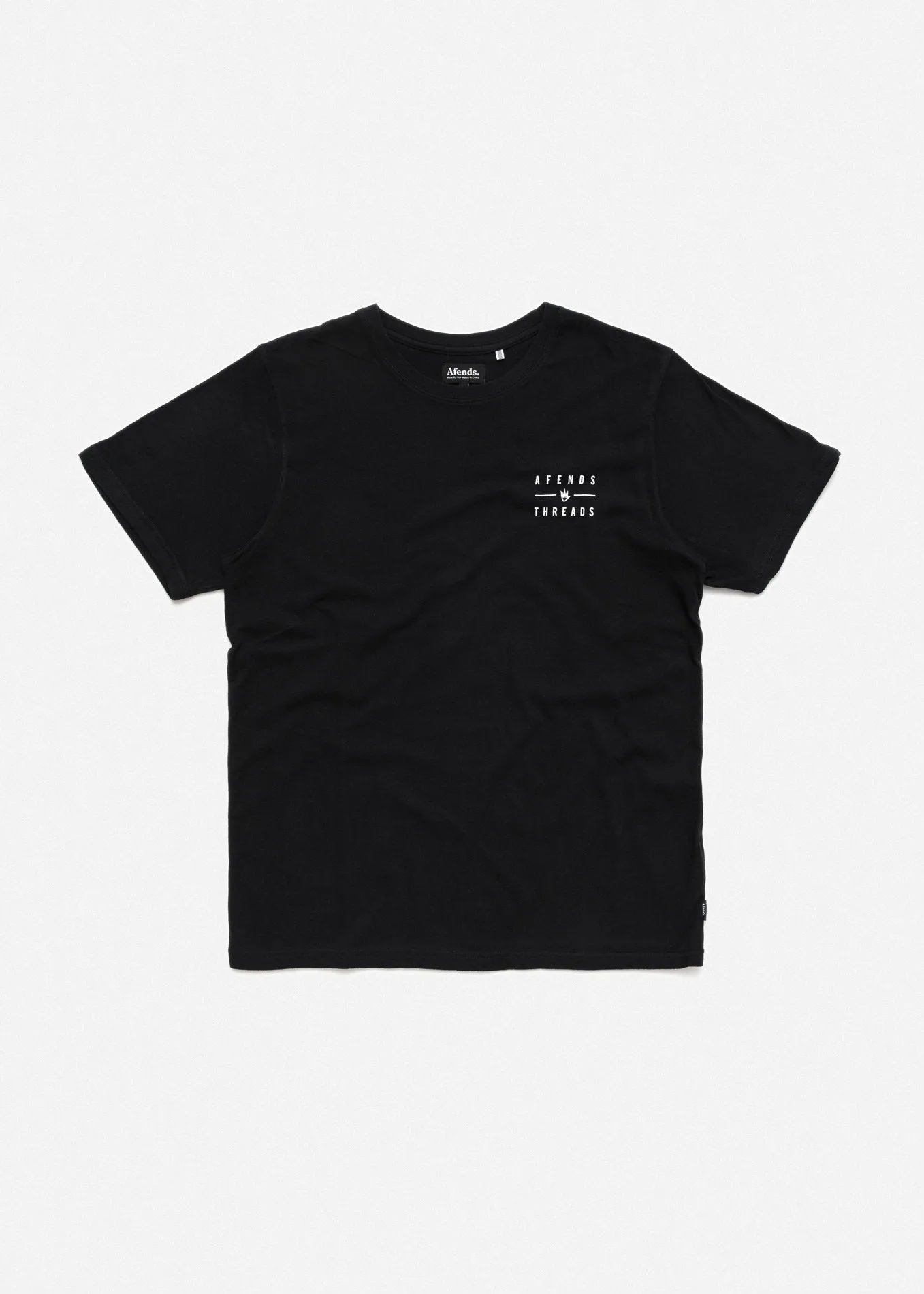 Afends Company Standard Fit Tee Black M183010