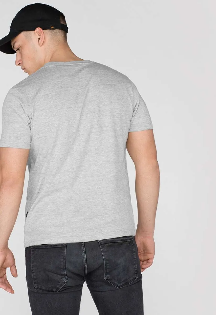 Alpha Industries Basic T-Shirt grau 100501-17