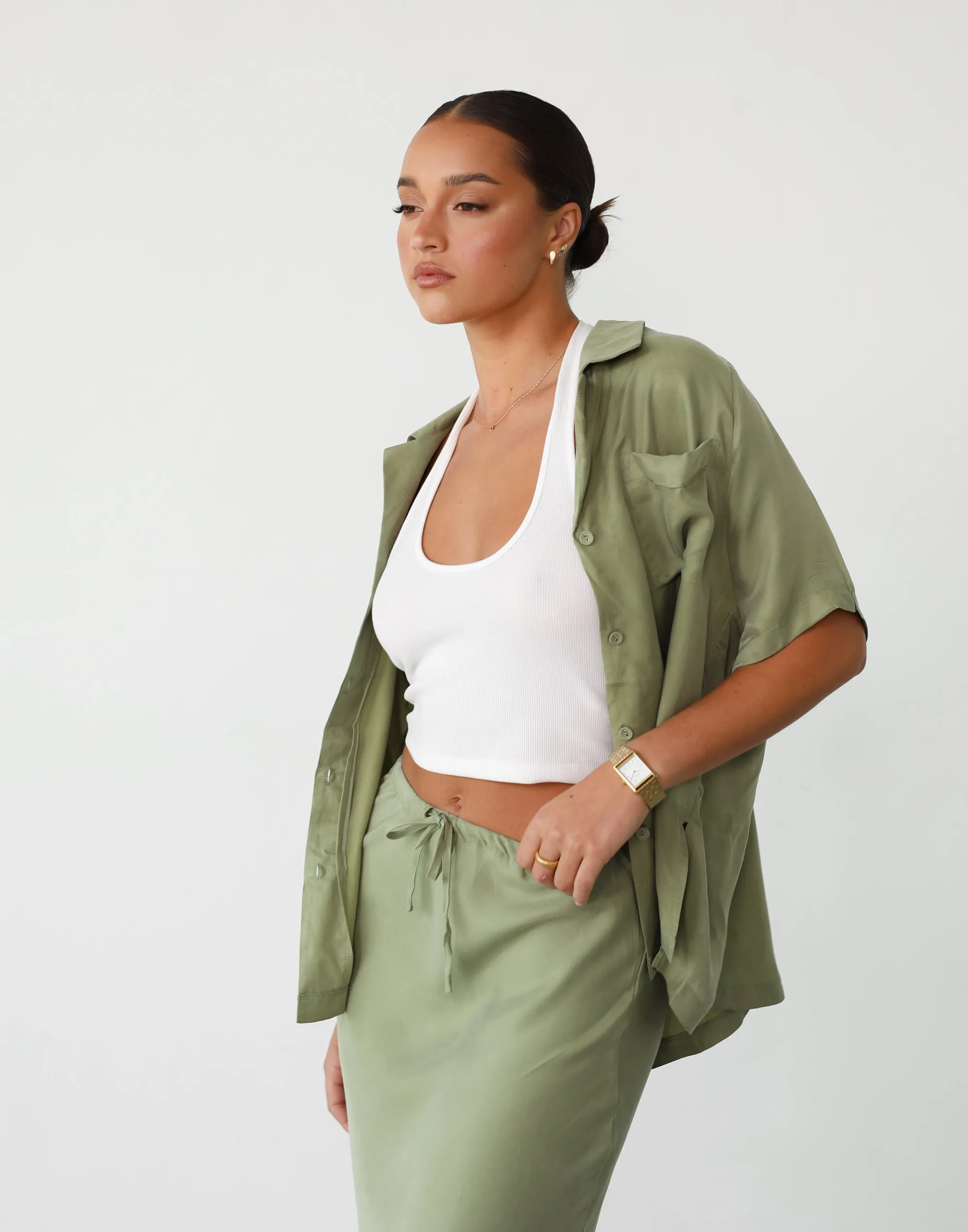 Amalie Shirt (Pistachio)