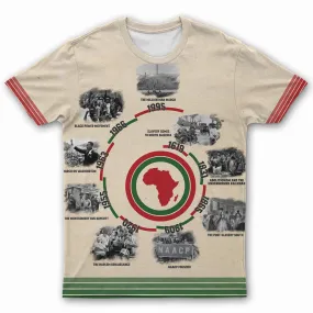 Black History Timeline T-Shirt