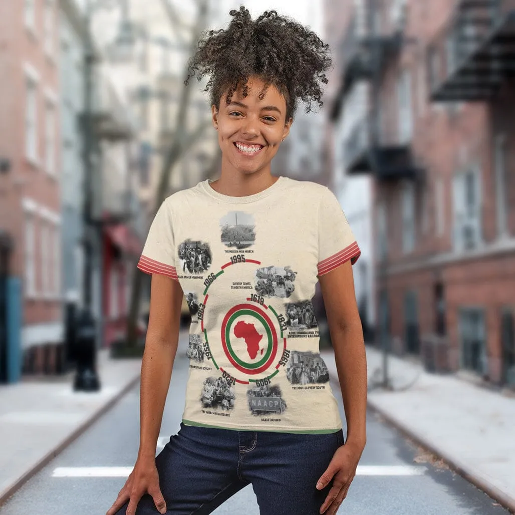 Black History Timeline T-Shirt