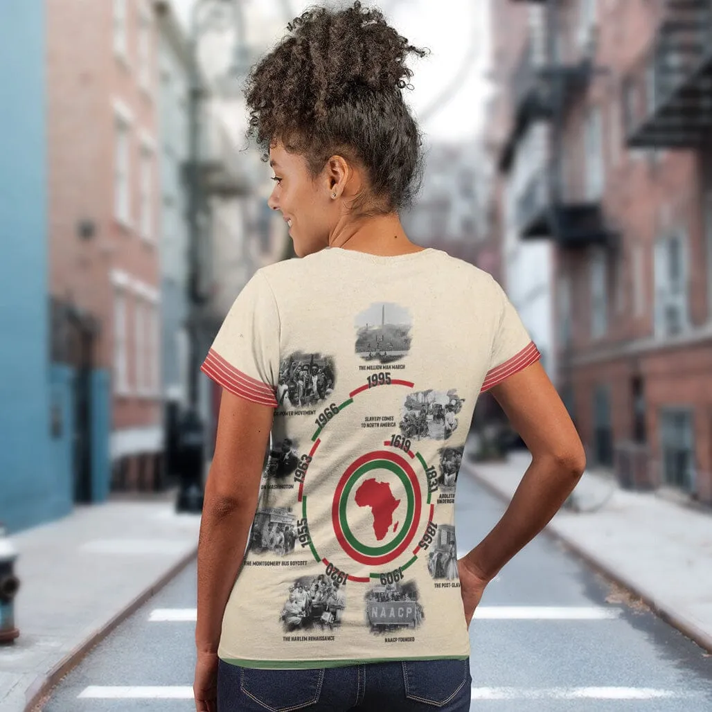 Black History Timeline T-Shirt