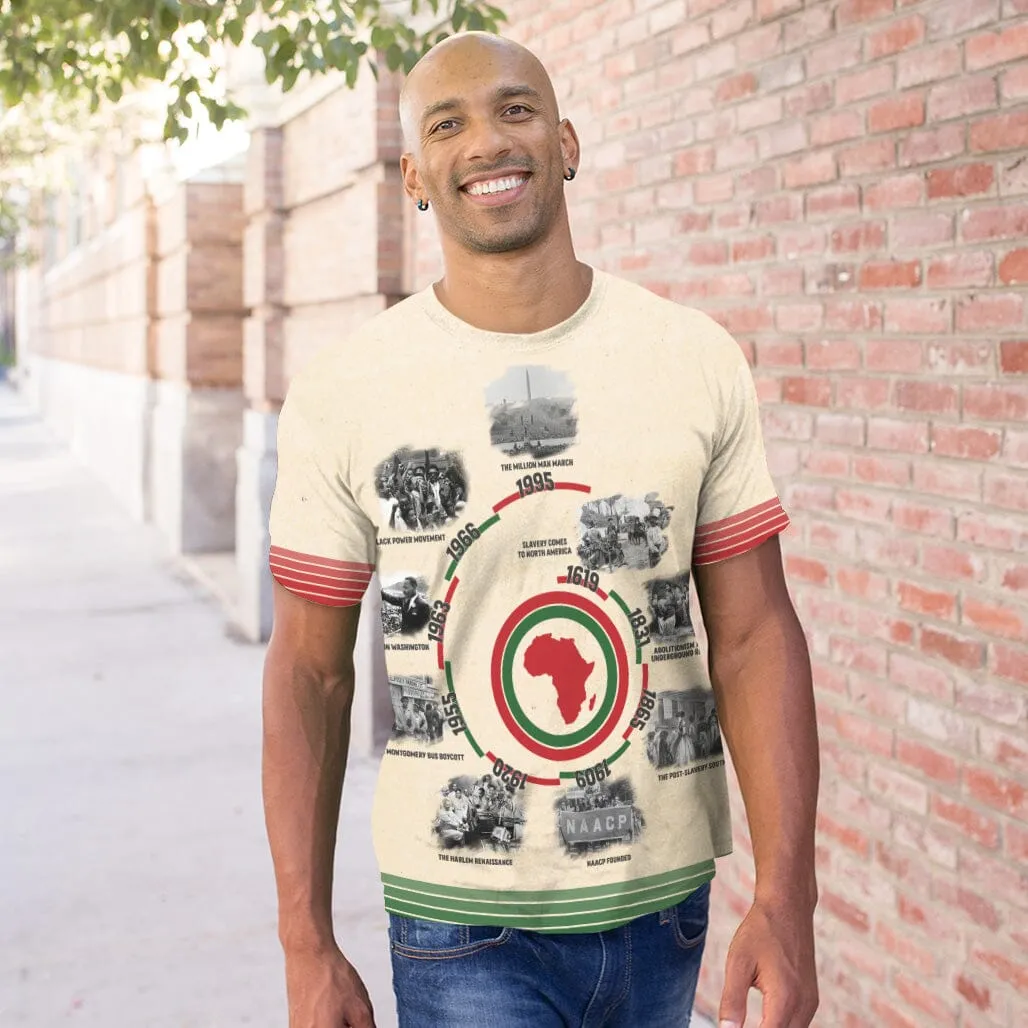 Black History Timeline T-Shirt