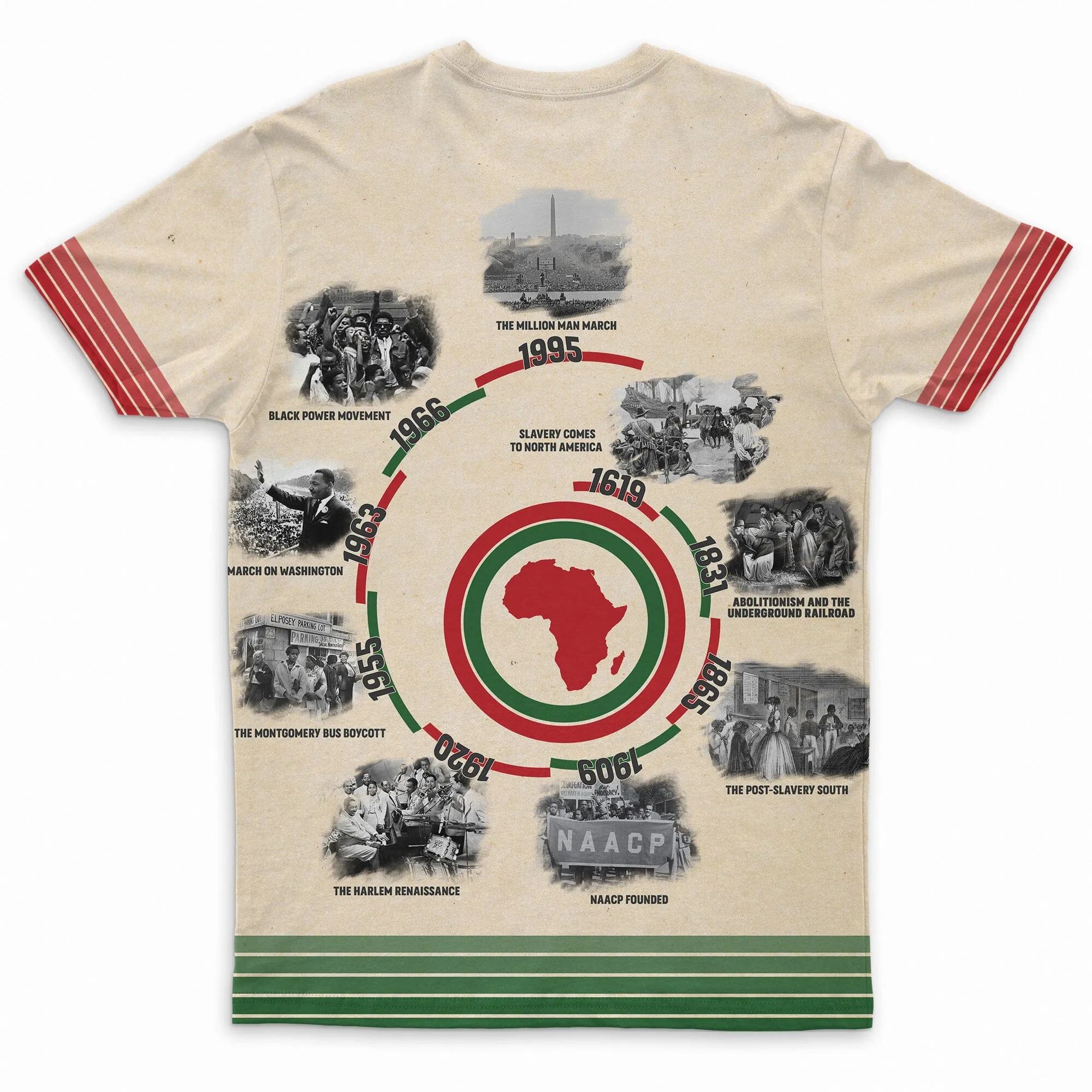 Black History Timeline T-Shirt