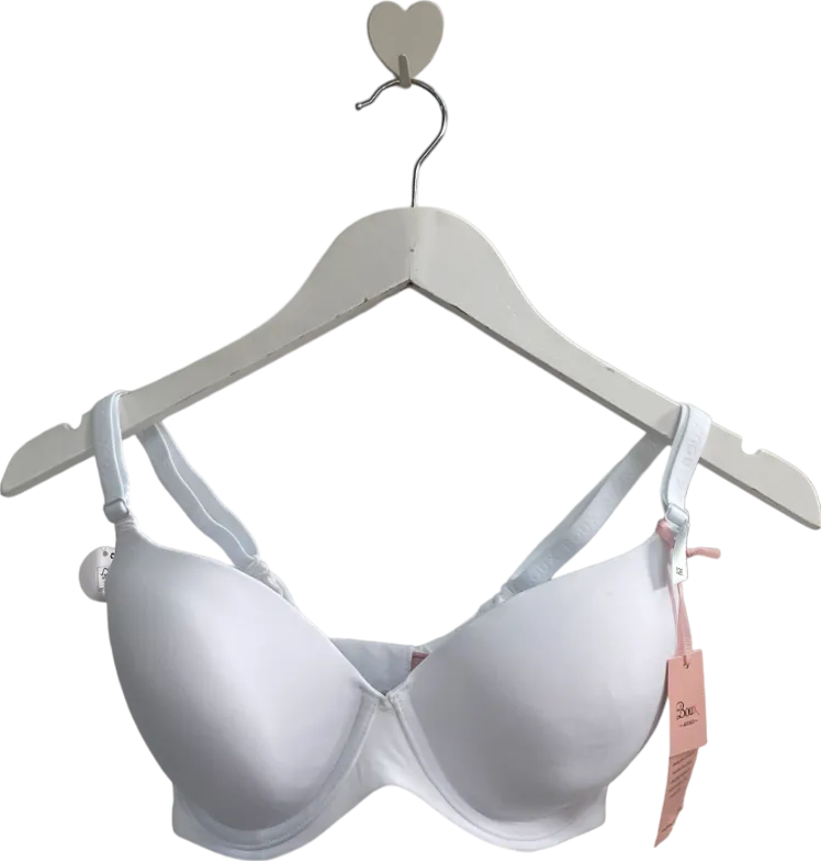 boux avenue White T Shirt Bra UK 32E