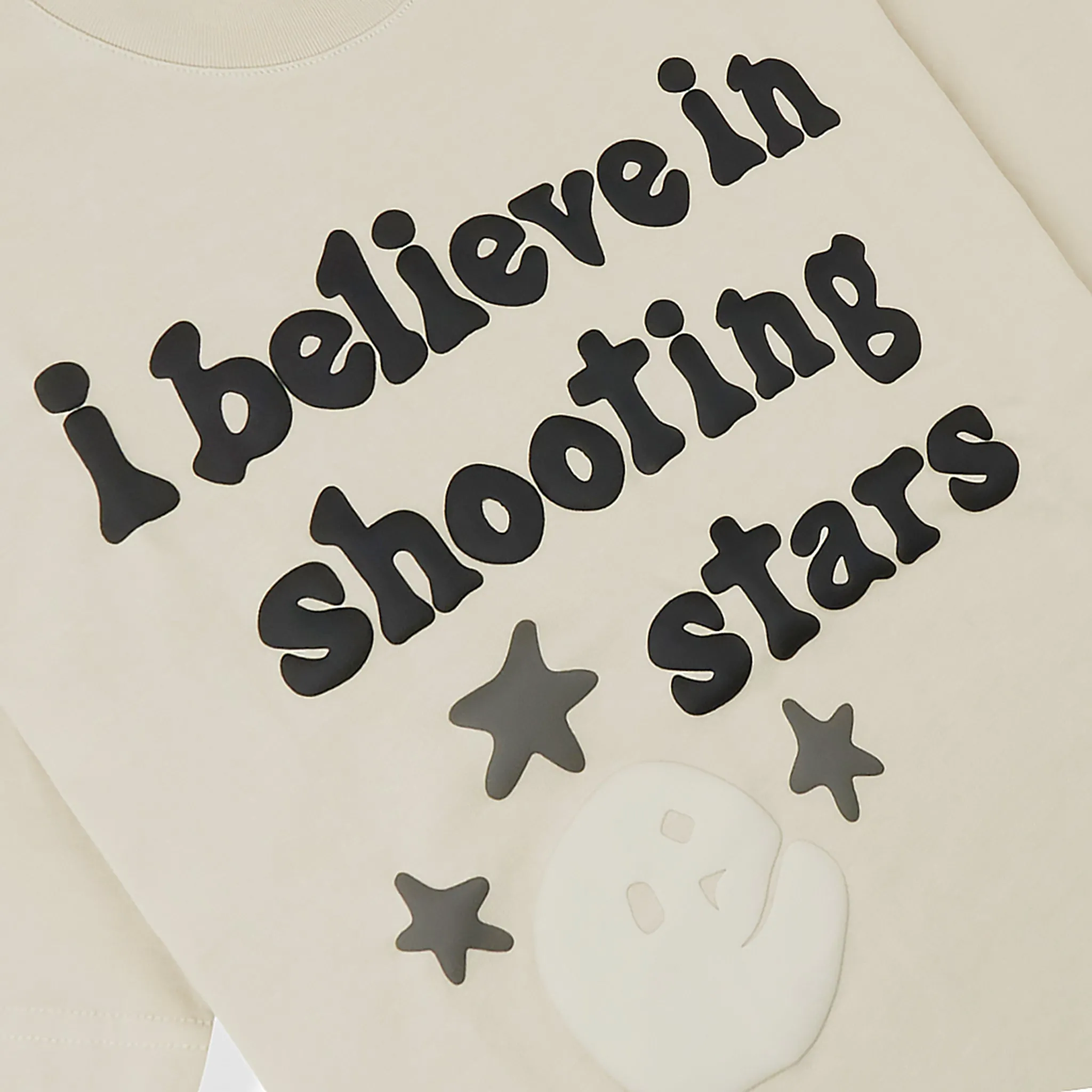 Broken Planet I Believe In Shooting Stars Bone White T Shirt