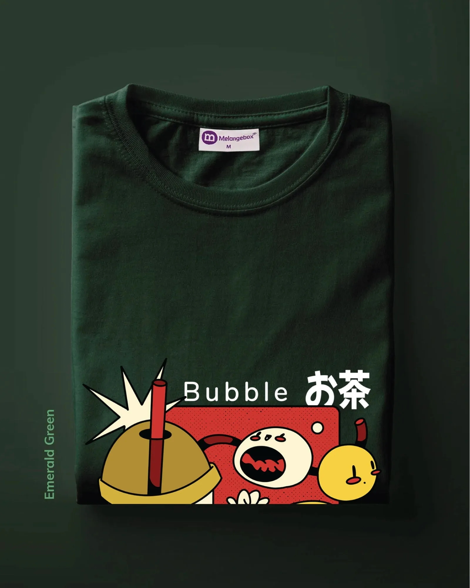 Bubble Crew Neck: Emerald Green