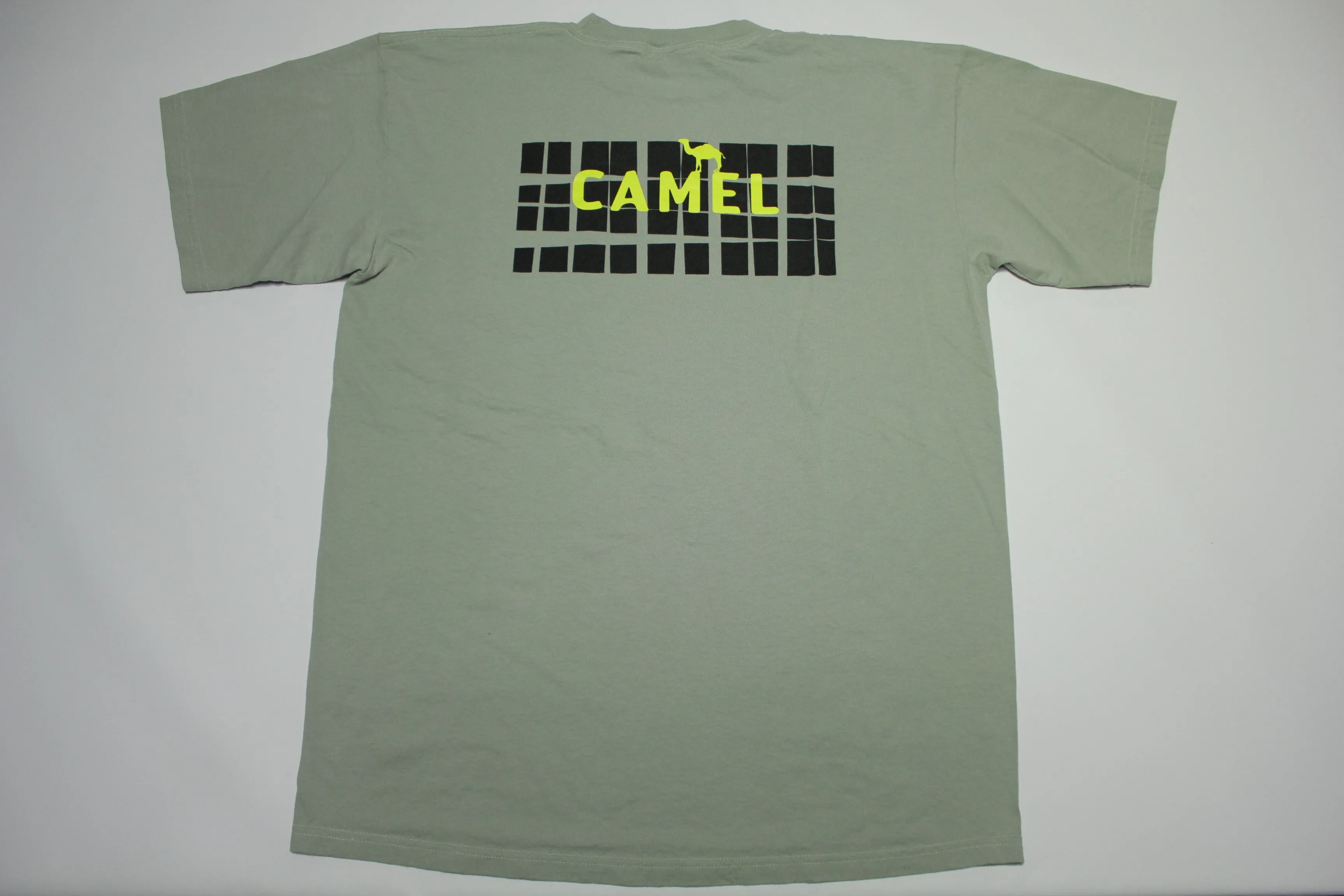 Camel Cigarettes Tobacco Vintage 90's American Born Made in USA Pocket T-Shirt