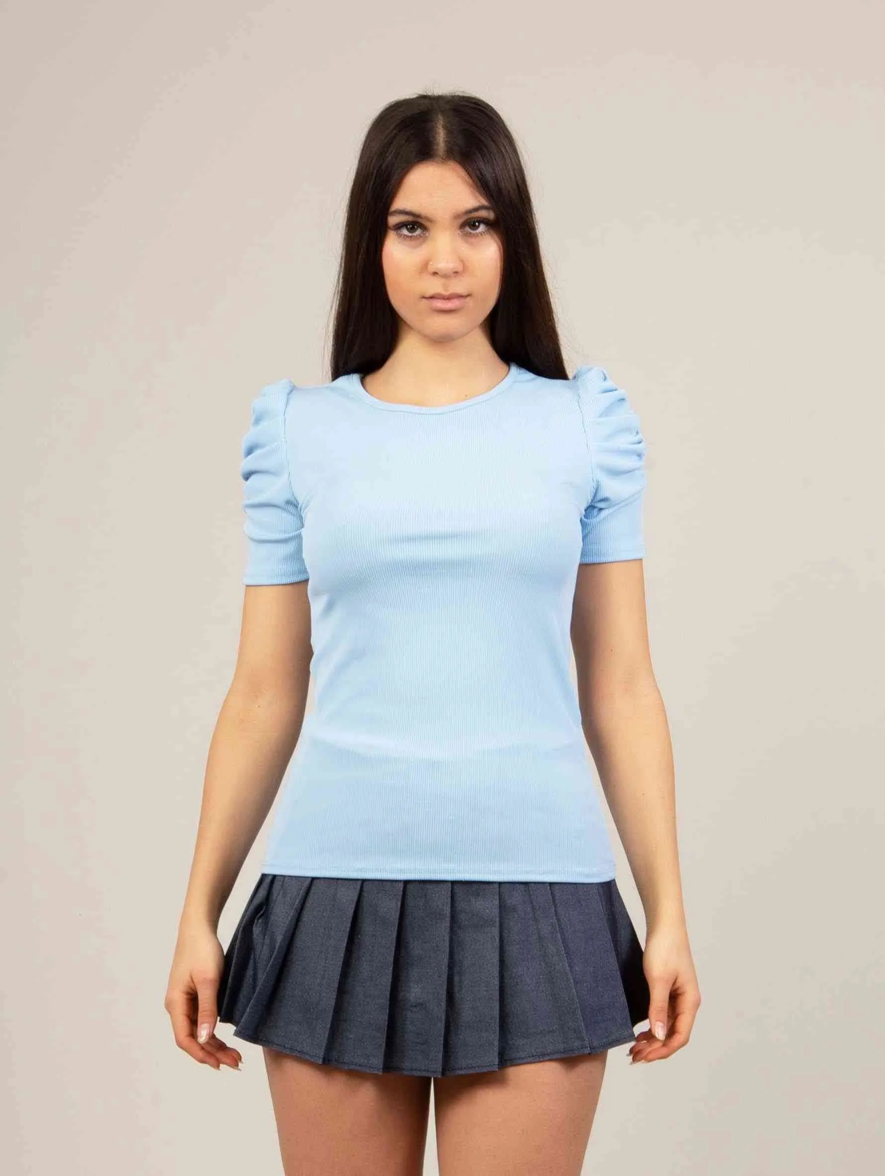 Camiseta mujer fruncidos | Varios Colores