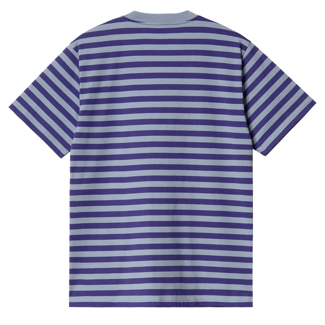 Carhartt WIP S/S Scotty Pocket T-Shirt Scotty Stripe Razzmic / Frosted Blue