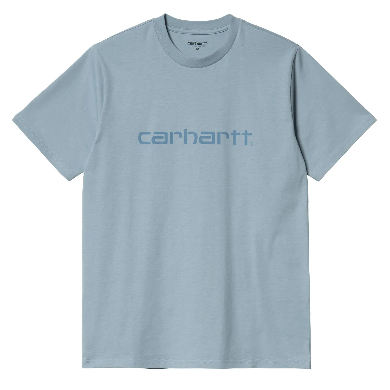 Carhartt WIP S/S Script T-Shirt Frosted Blue / Icy Water