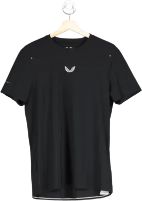 Castore Black Mens Zone Ventilation Training T Shirt UK M