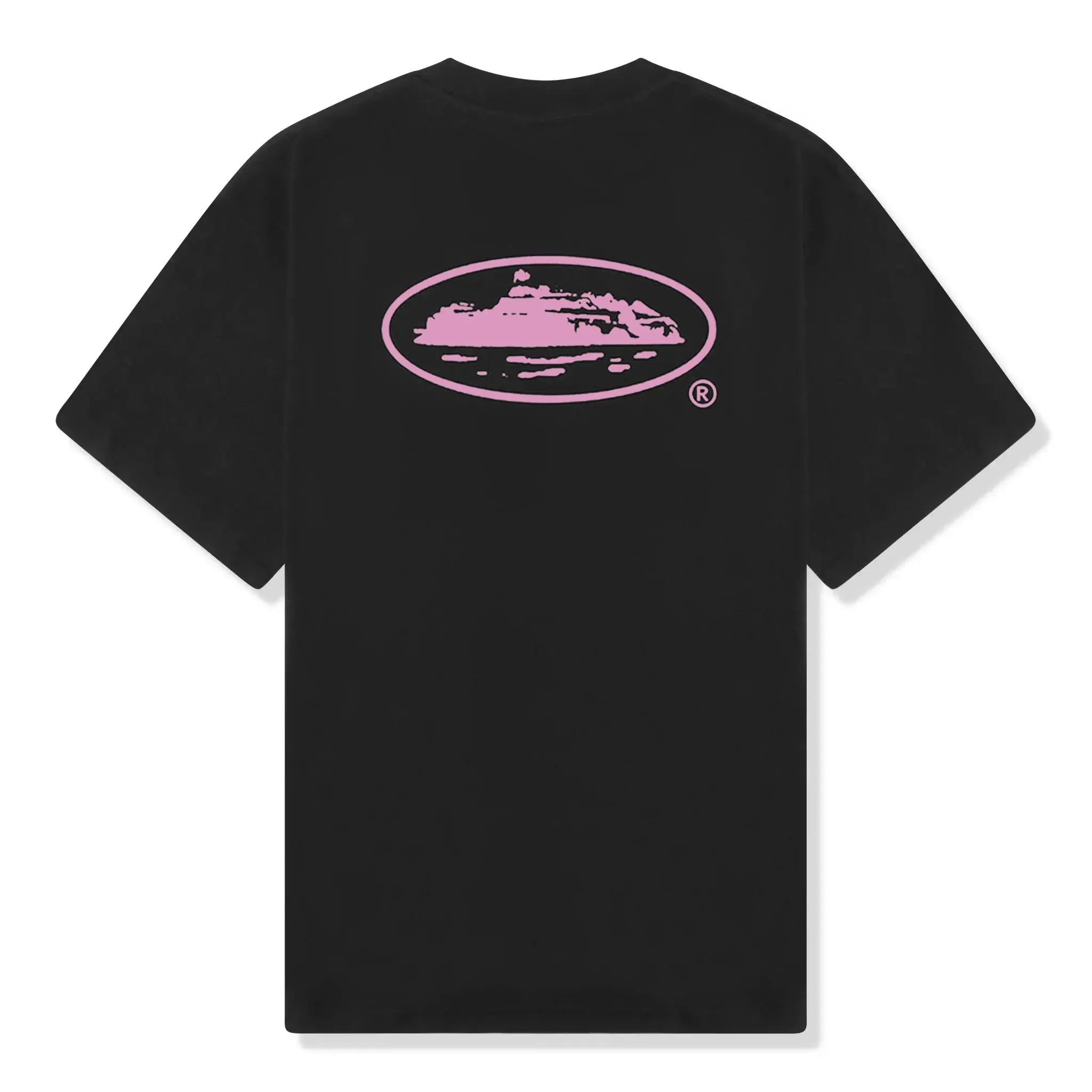 Corteiz OG Island Black Pink T Shirt