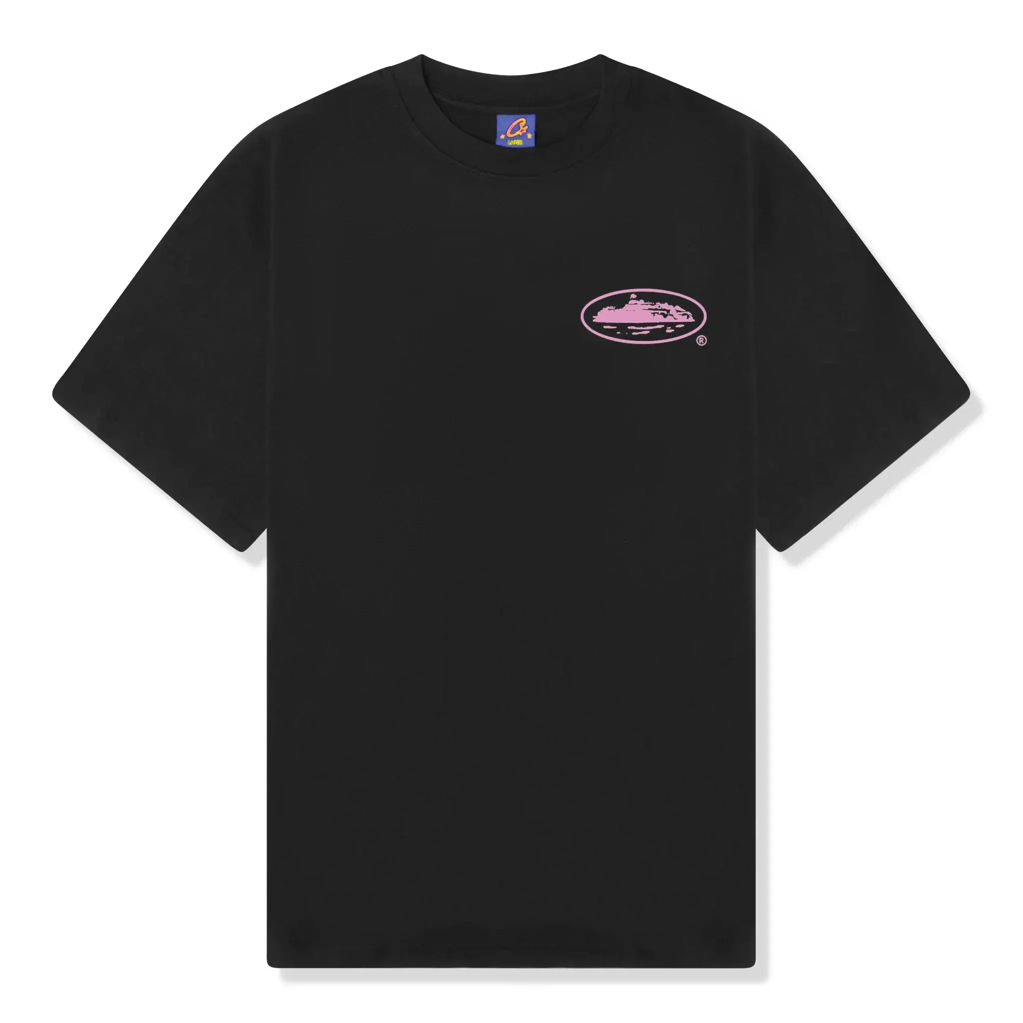 Corteiz OG Island Black Pink T Shirt