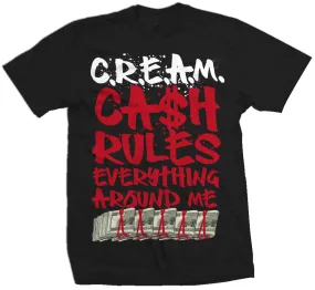 CREAM - Black T-Shirt