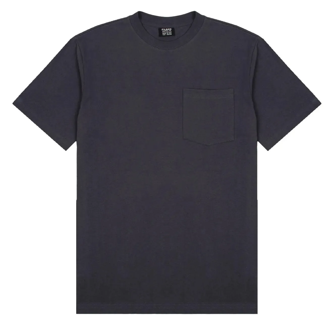 Filson S/S Outfitter Solid One Pocket T-Shirt Ink Blue