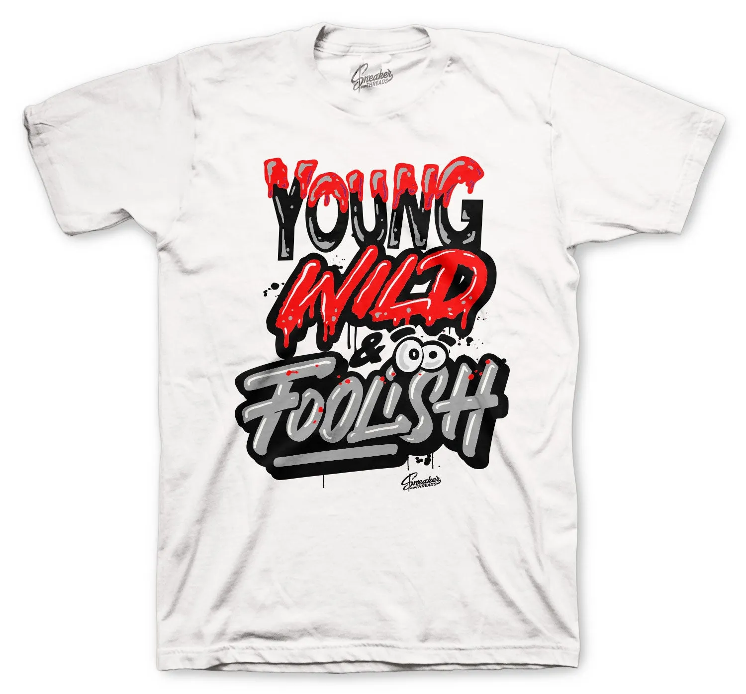 Foam Pro White/Black Shirt - Young Wild - White