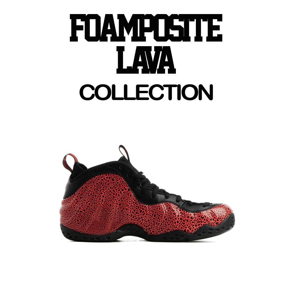 Foamposite Lava Shirt - Cost - Black