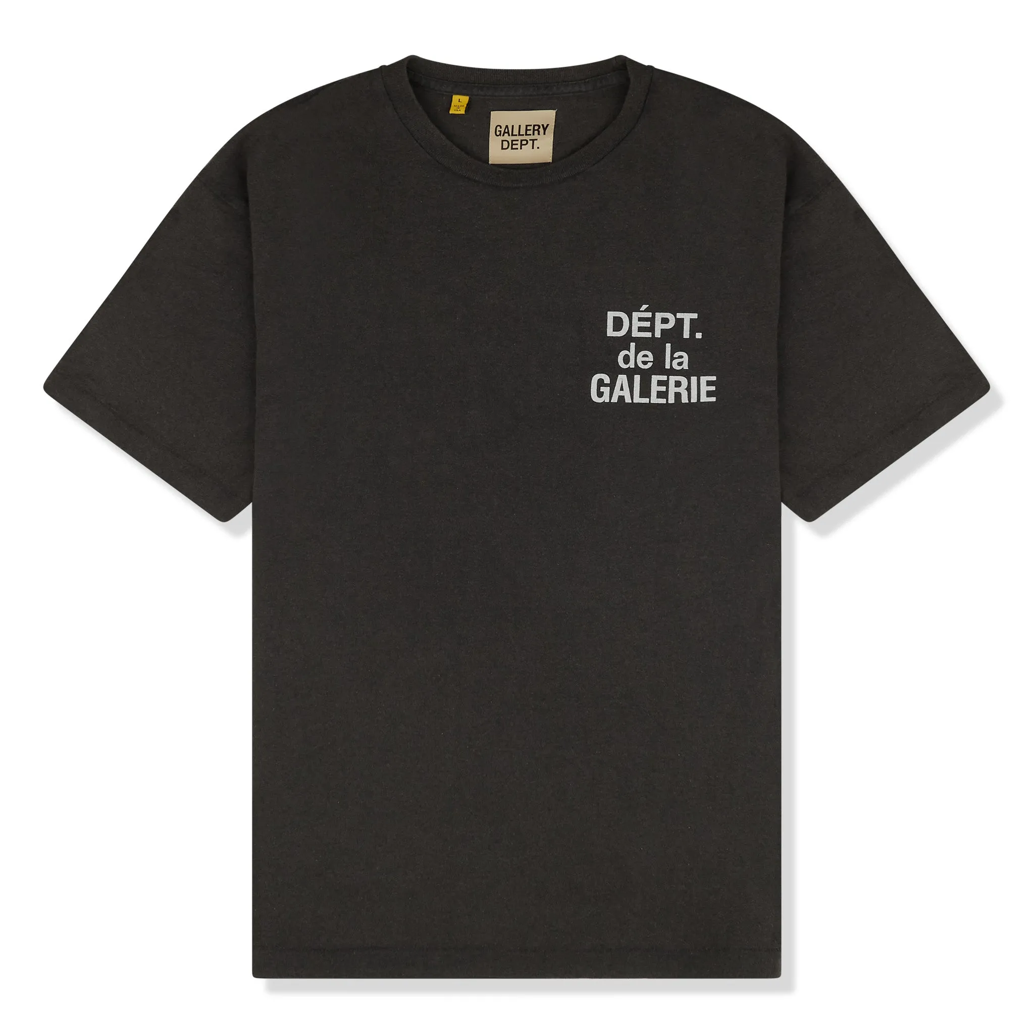 Gallery Dept. Reversible French Logo Black T Shirt