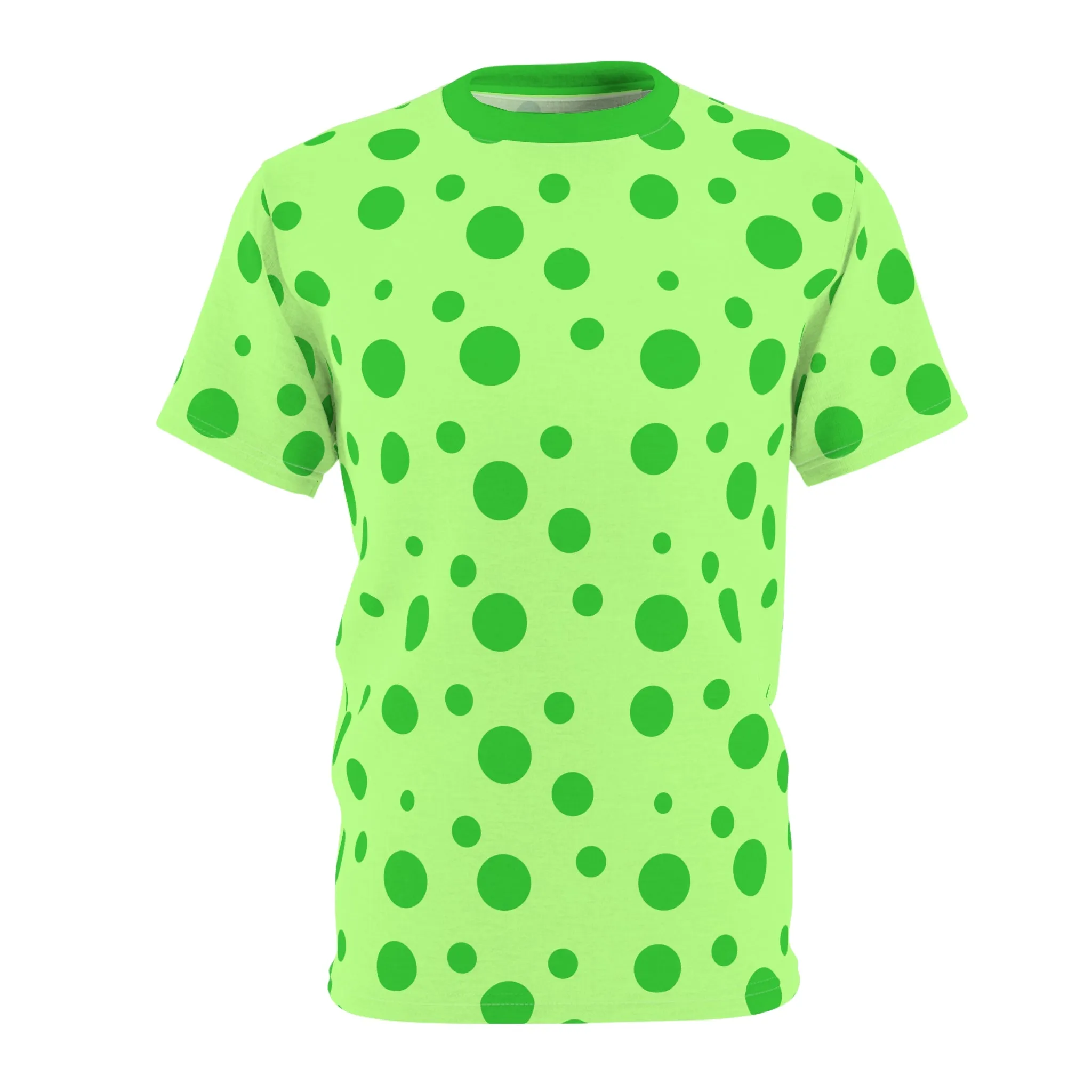 Green Spotted Light Green Unisex Tee