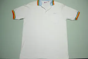 Hawaii Royal Pacific Vintage 80's Striped Polo Shirt