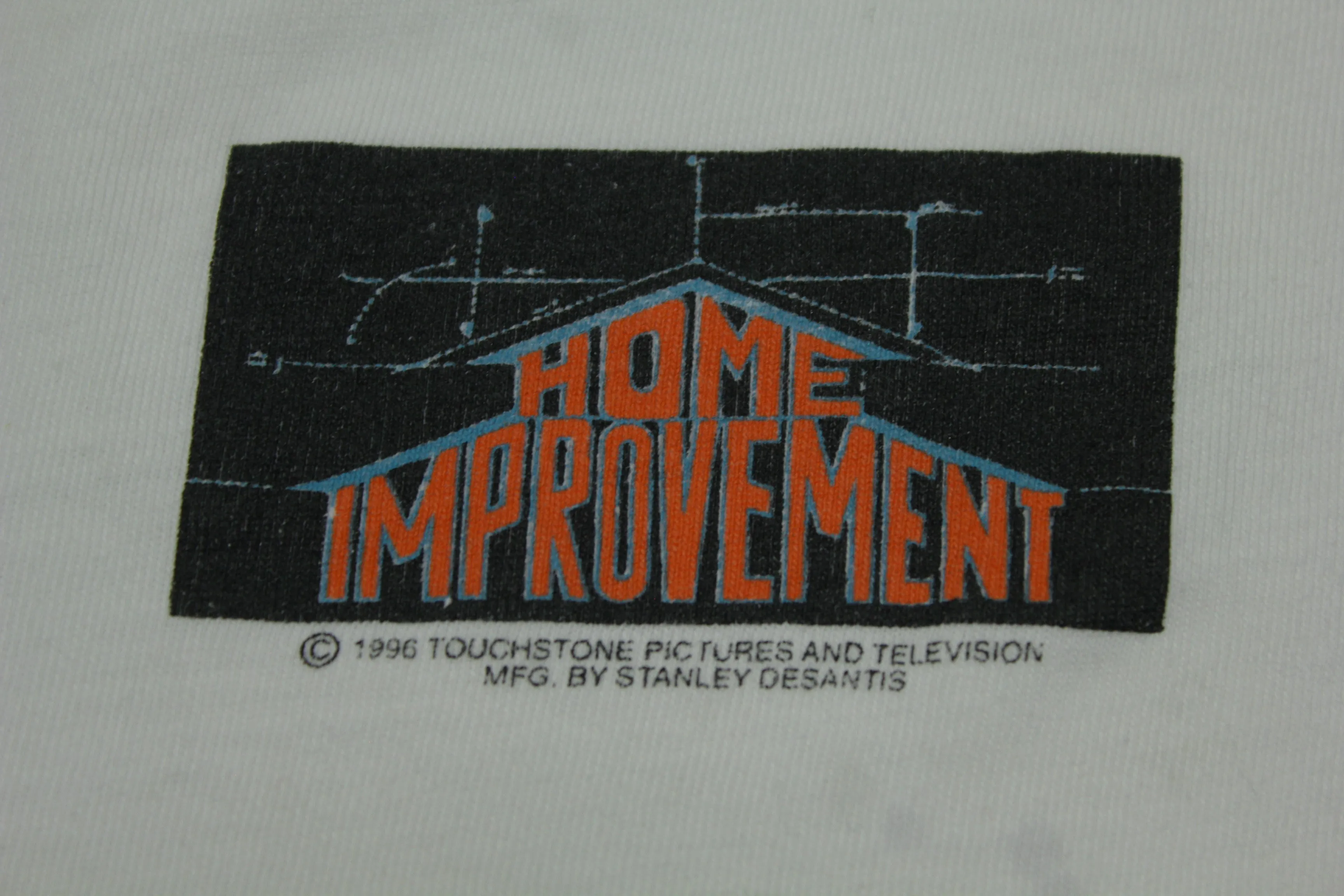 Home Improvement Stop The Whining Stanley Desantis 1996 Vintage 90's TV Promo T-Shirt