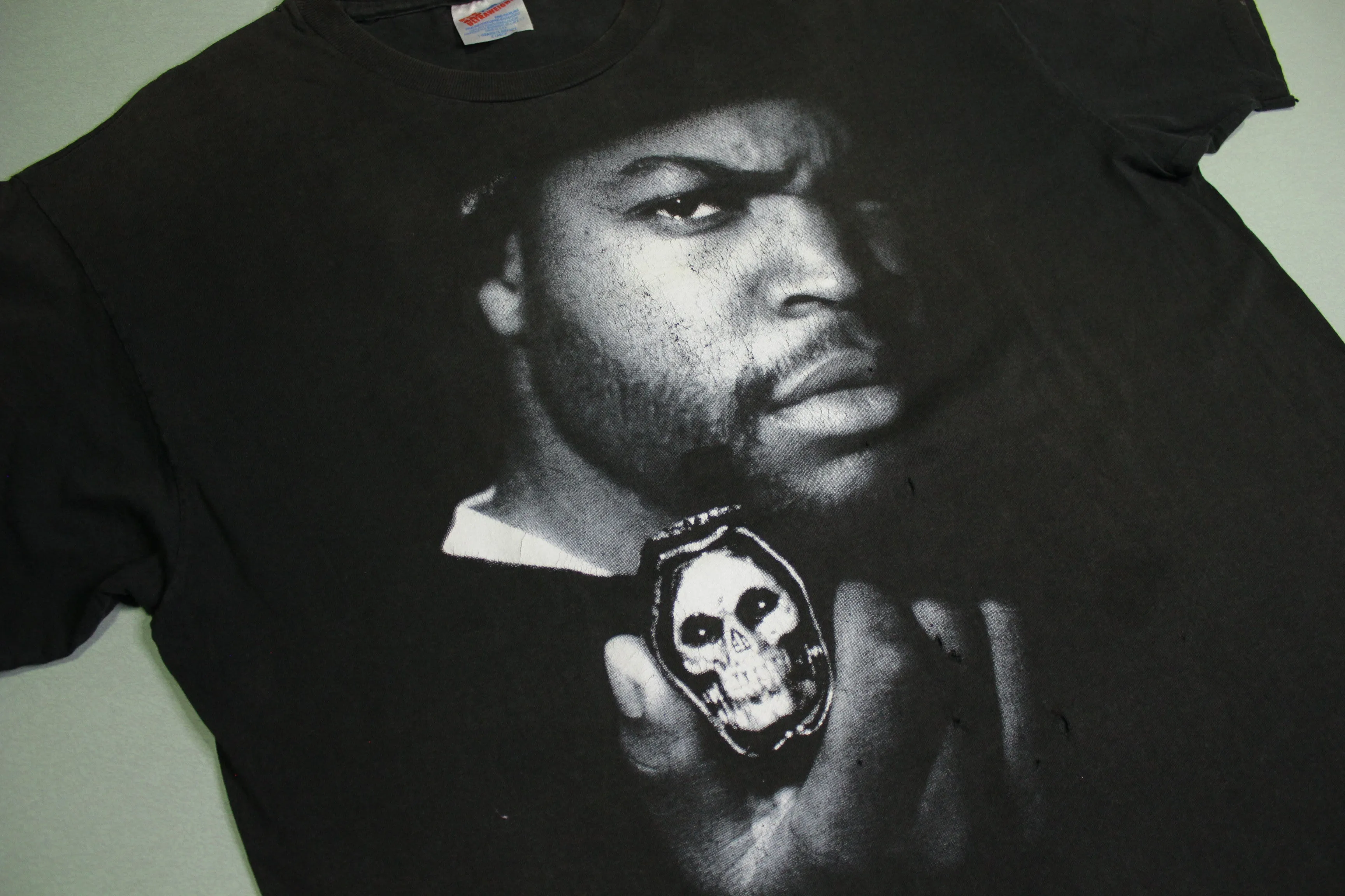 Ice Cube The Predator 1992 Winterland Rock Express  Vintage 90's Distressed Rap T-Shirt