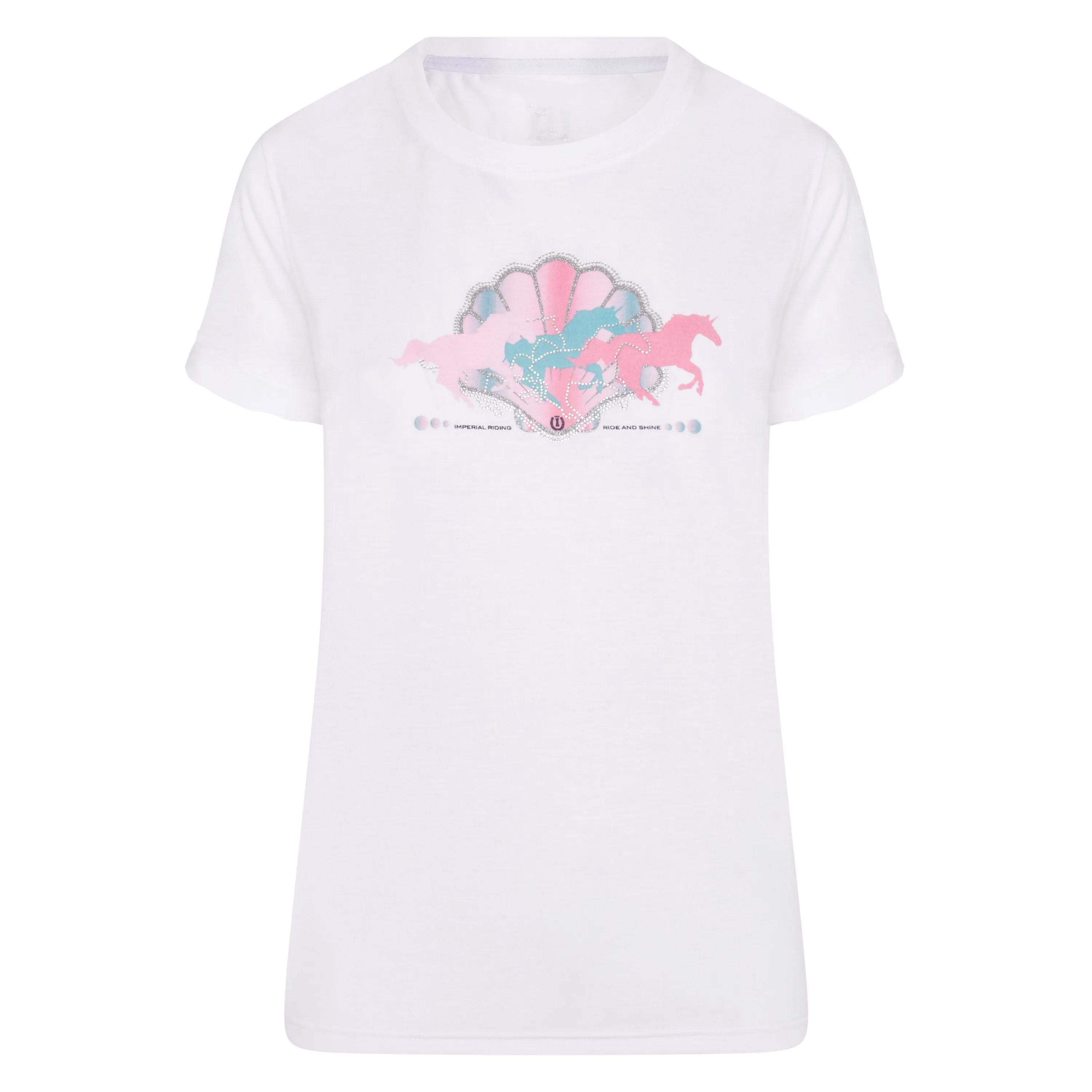 Imperial Riding Horses and Mermaids Kids T-shirt