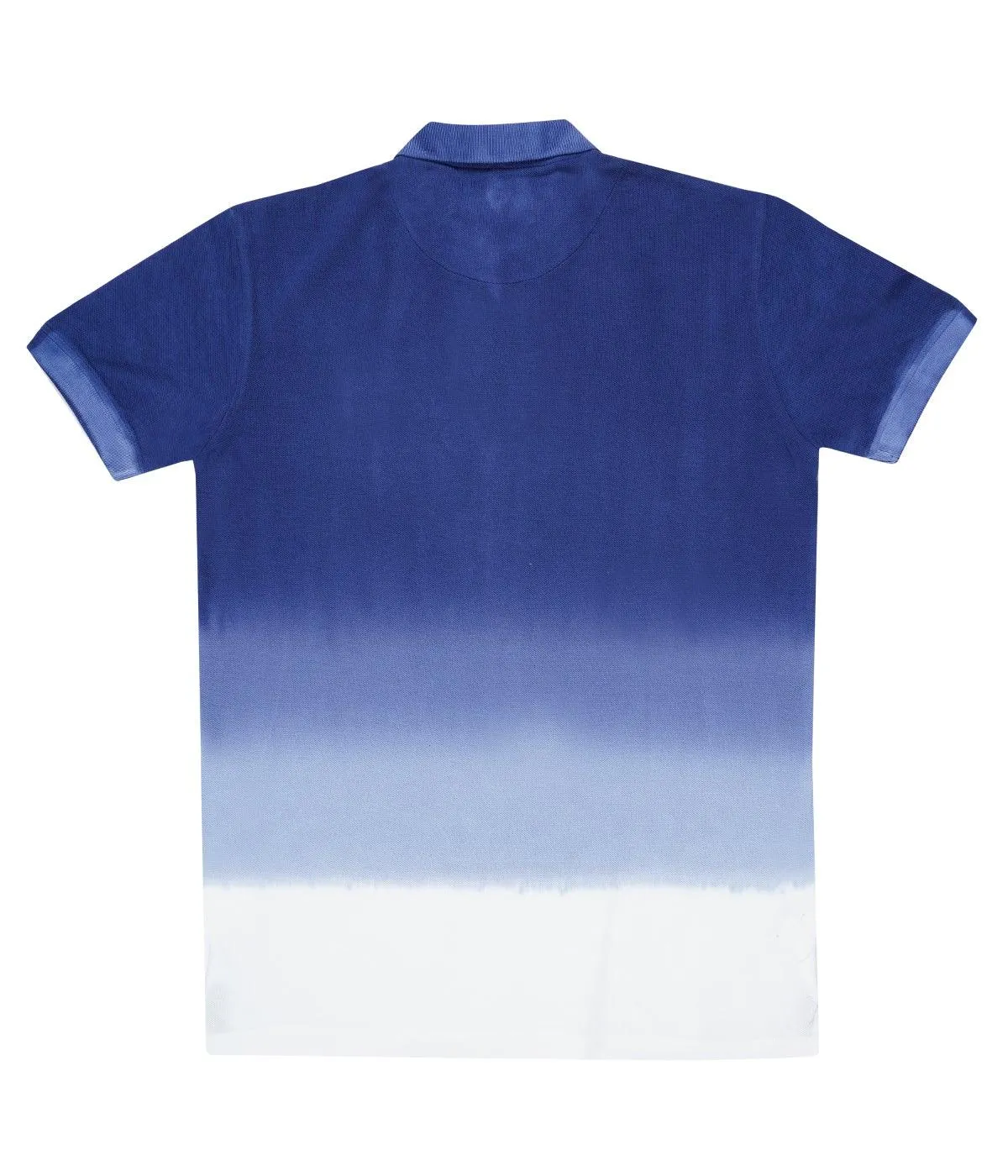 JDC Boy's Blue Solid T-shirt