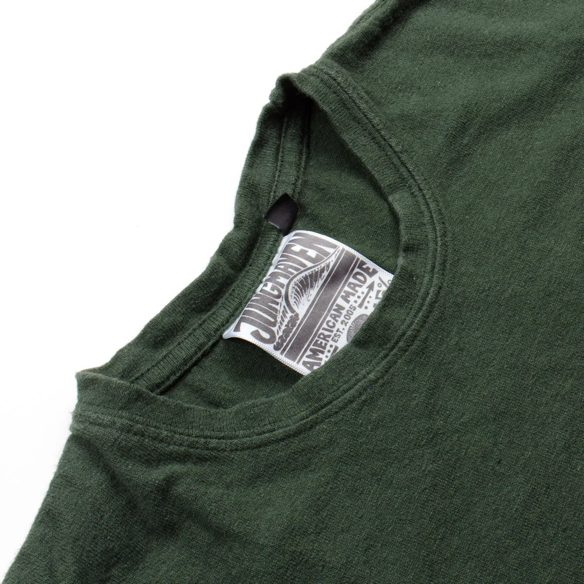 Jungmaven - Baja Pocket Hemp T-shirt 55/45 (7 oz) - Forest Green