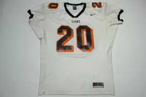 Kennewick High School  Lions Vintage 90s #20 Nike Team Game Worn Football Jersey