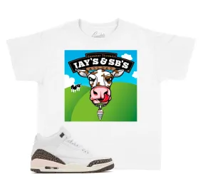 Kids Neapolitan 3 Shirt - Jay's & SB's - White