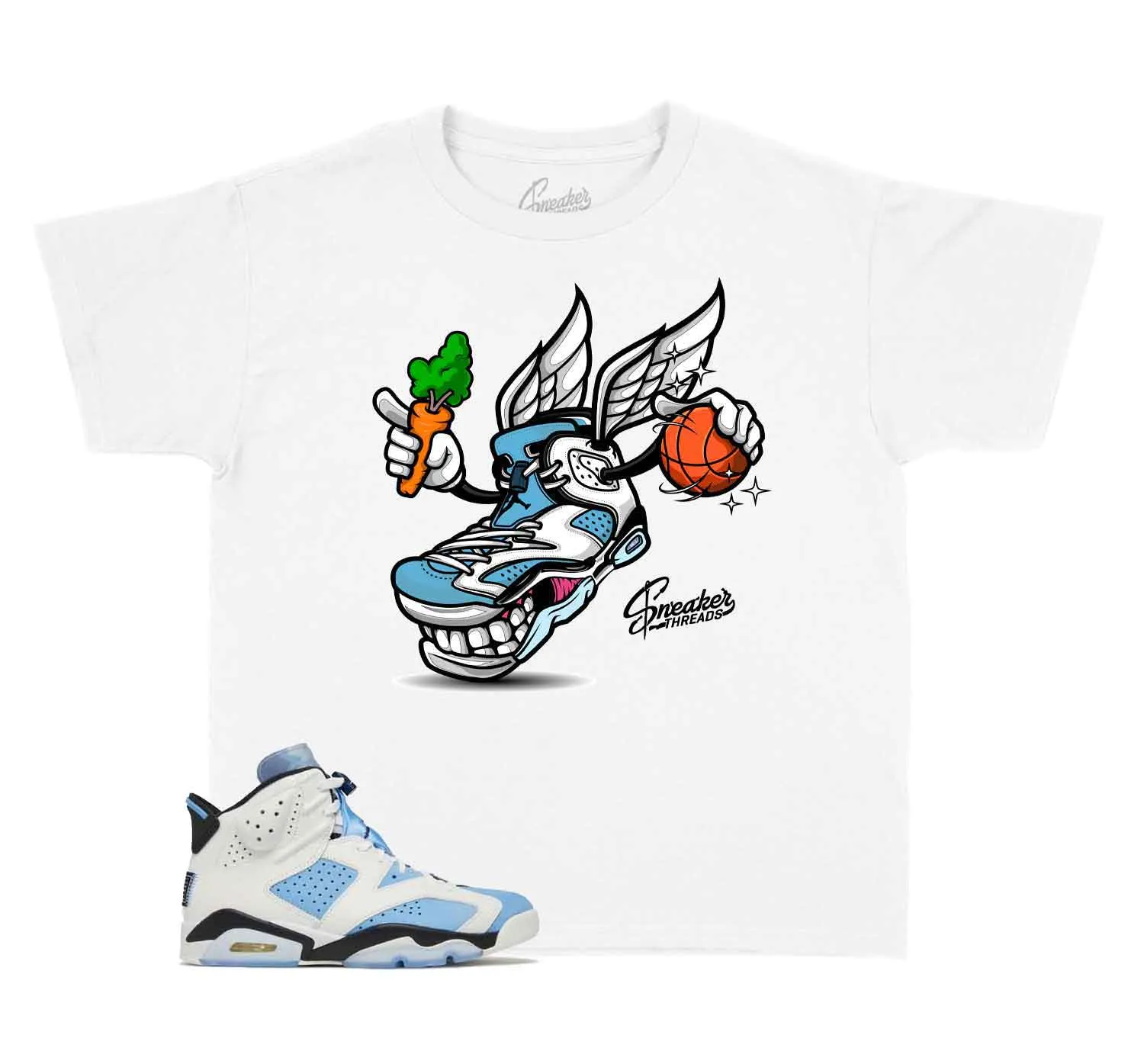 Kids - Uni Blue 6 Fly Kicks Shirt