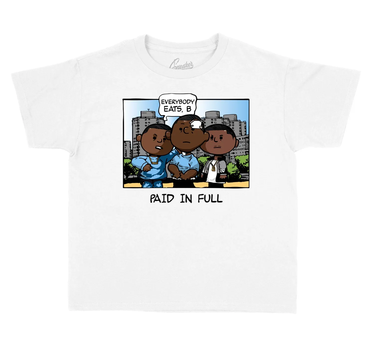 Kids - University Blue 1 Paid Peanuts Shirt