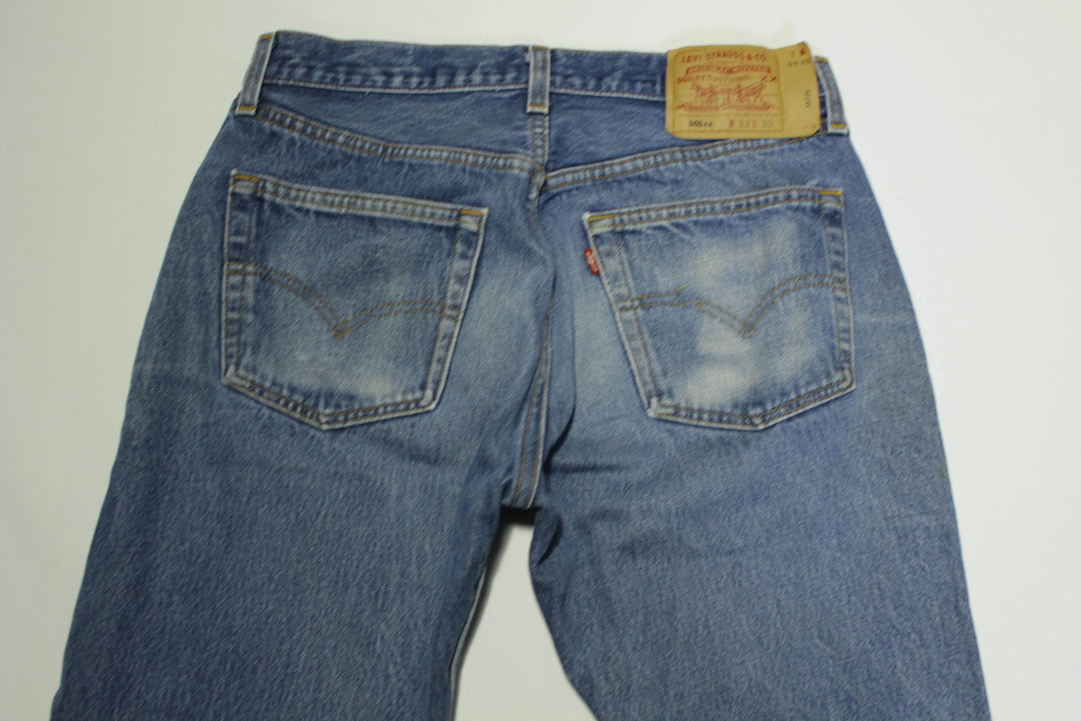 Levis 501xx Vintage 90's Made in USA Denim Blue Jeans