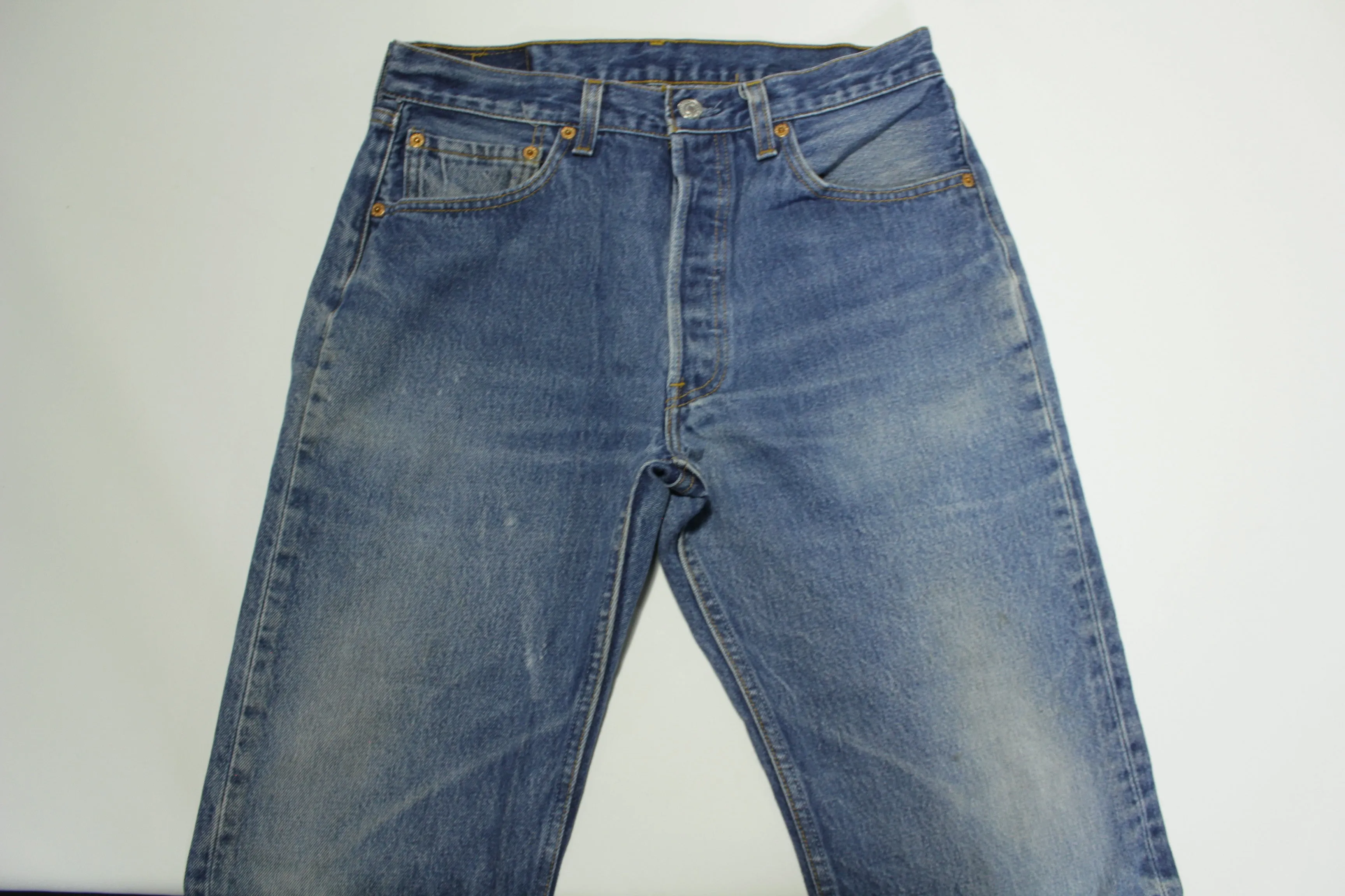 Levis 501xx Vintage 90's Made in USA Denim Blue Jeans