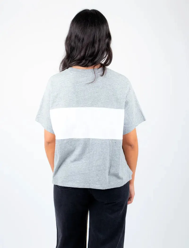 Levis Printed S/S T Shirt Grey / White