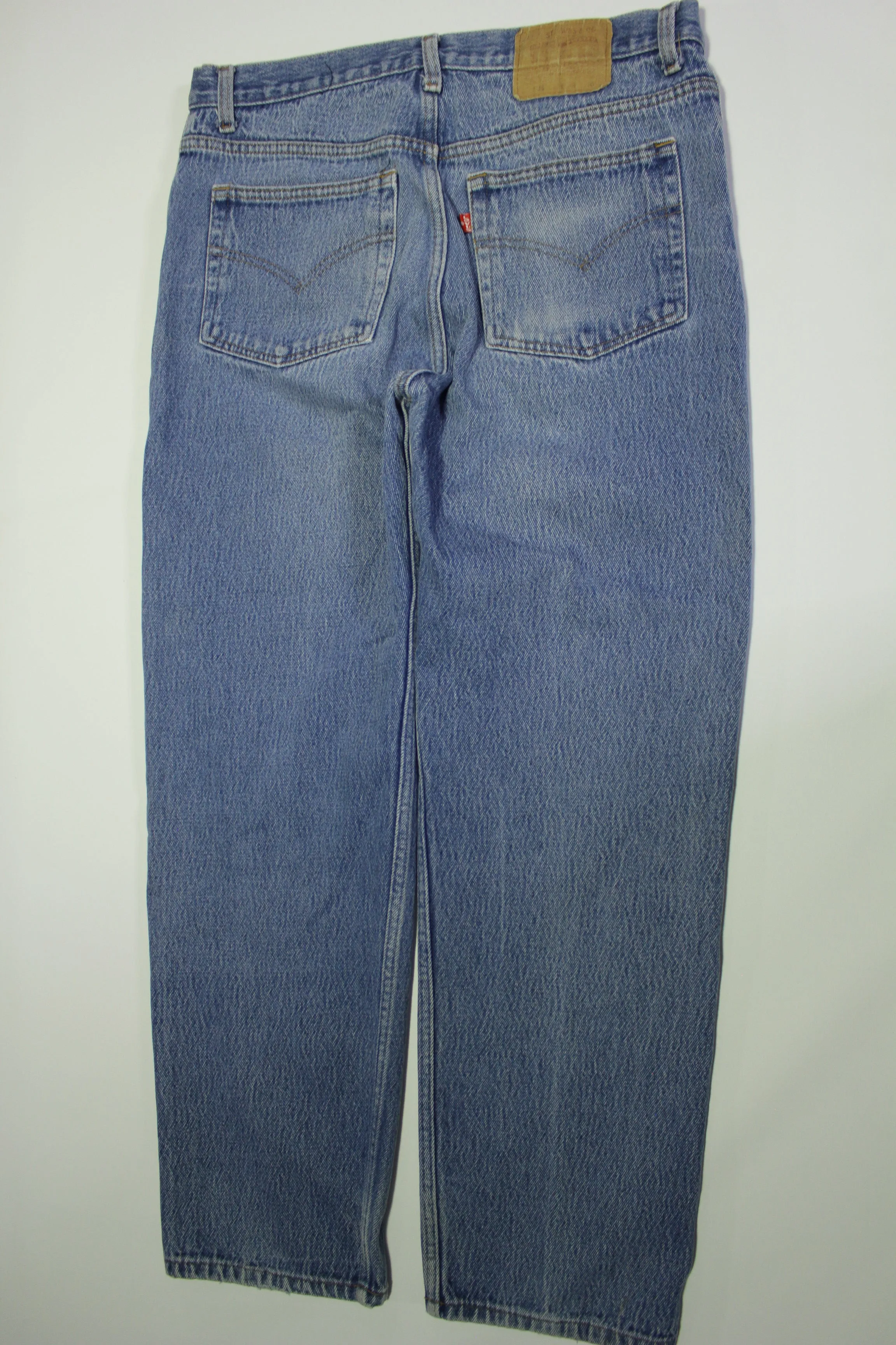 Levis Vintage 90's 501XX Made in USA Button Fly Bitchin' Blue Denim Jeans