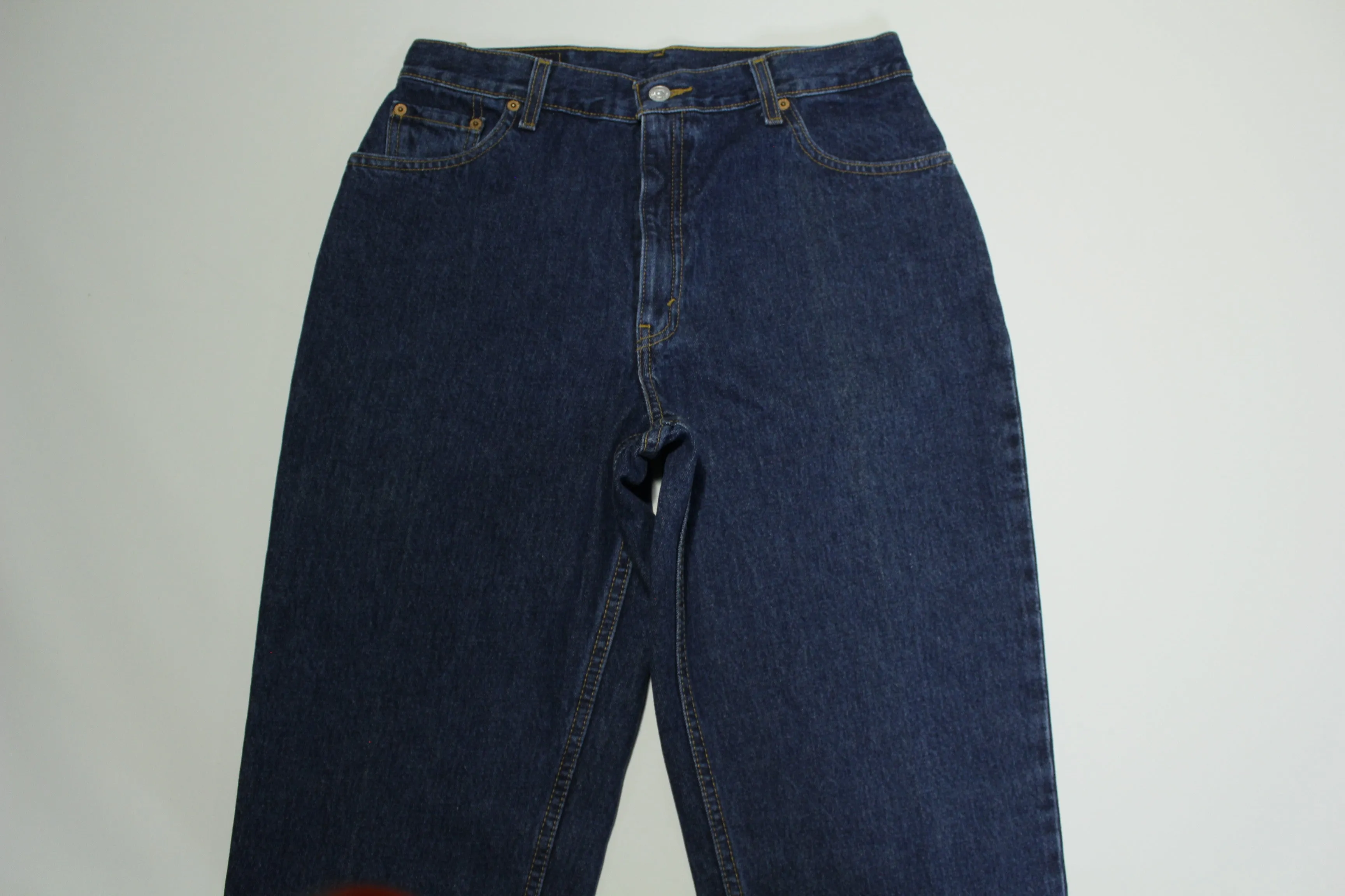 Levis Y2K 550 Vintage 2000 NWT Deadstock Relaxed Fit Tapered Leg  Denim Blue Jeans