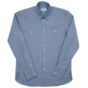 Maison Kitsuné - Chambray Shirt - Blue