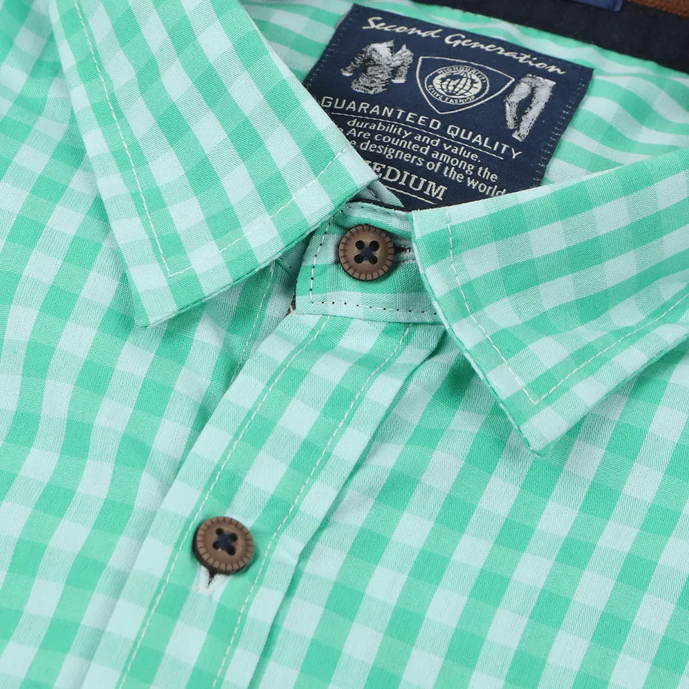 Men's Casual Shirt - Green