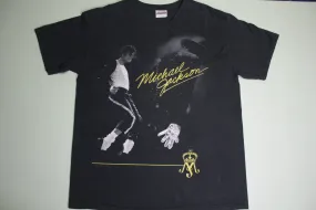 Michael Jackson King of Pop Memorial 2009 Black Hanes T-Shirt