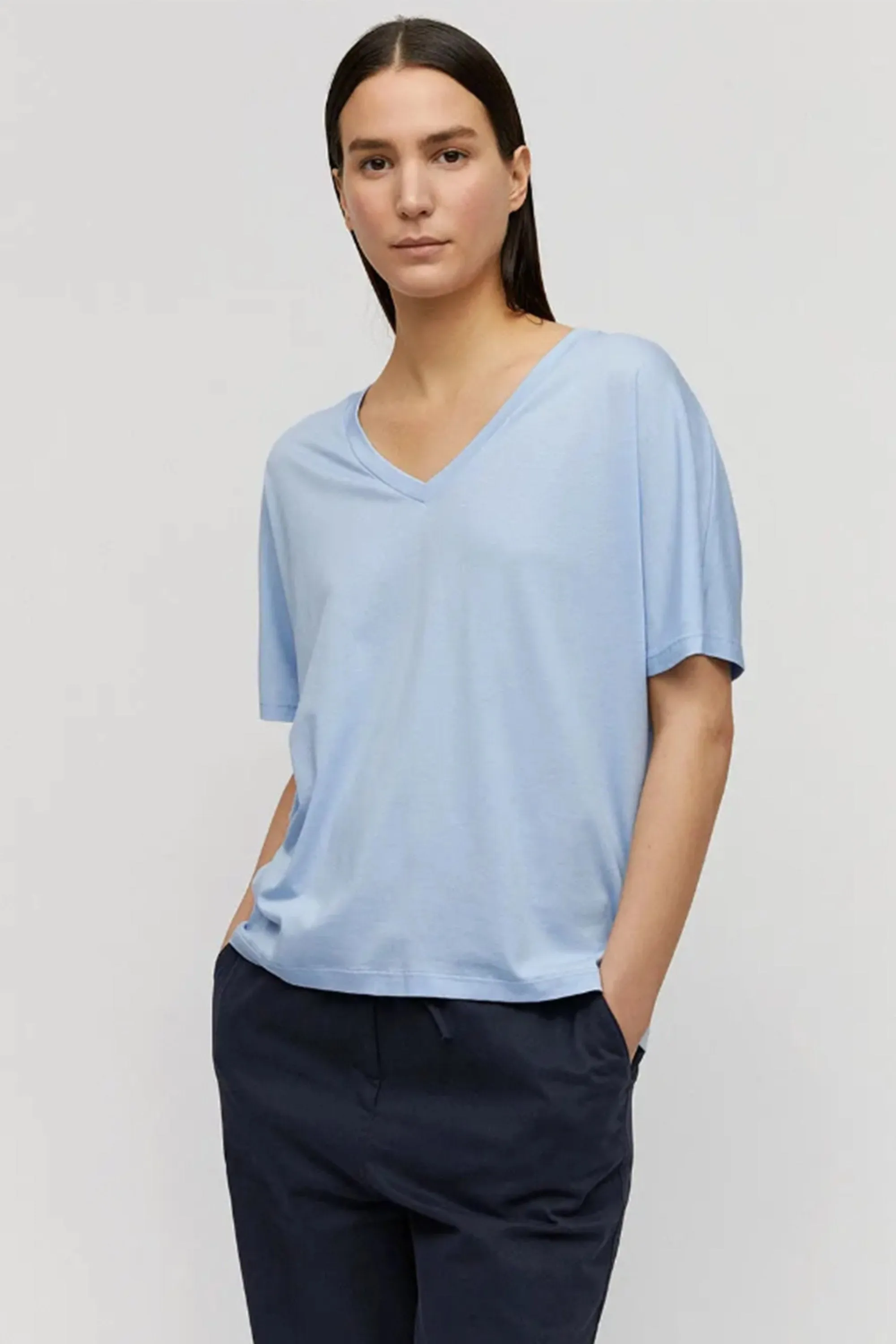 miraa t-shirt pure blue