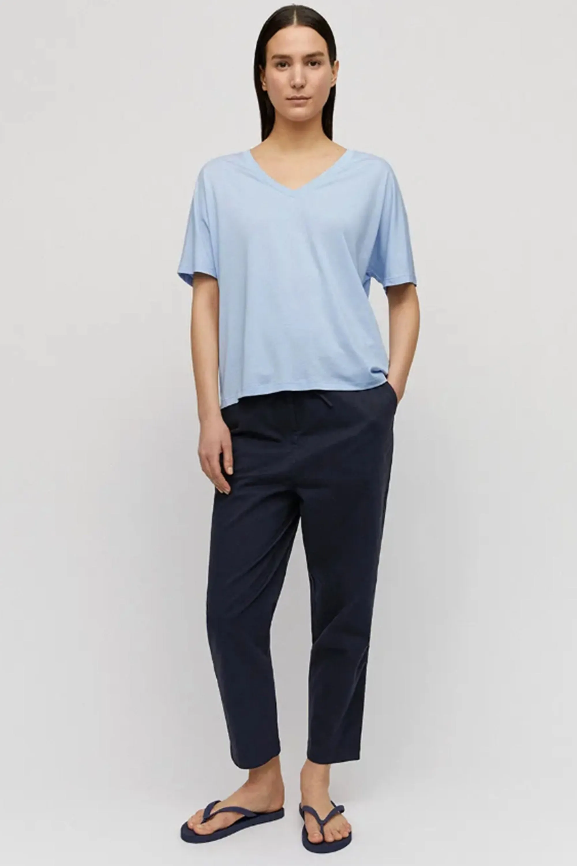 miraa t-shirt pure blue