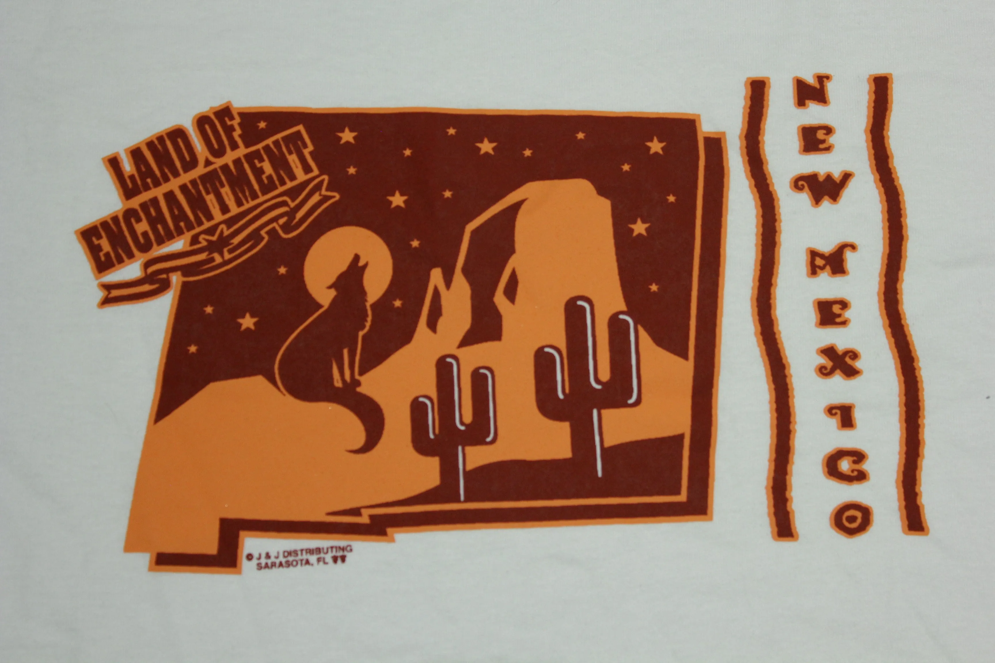 New Mexico Land of Enchantment Vintage Oneita 90's Deadstock Tourist T-Shirt